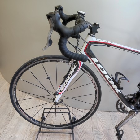Bici corsa marca Look 566 tutta in carbonio Tg S gruppo Ultegra 10x usata