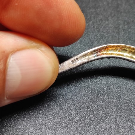 Spilla serpente Art Nuveau in argento 925 con marcasite