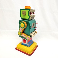 Answer Game robot calcolatore in latta anni 60 made in Japan Ichida 37 cm 2