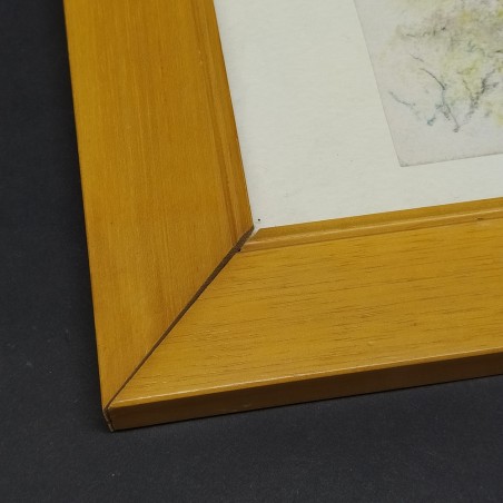 2 dipinti dell'artista Mario Vellani Marchi 18x12,5 cm incorniciati insieme