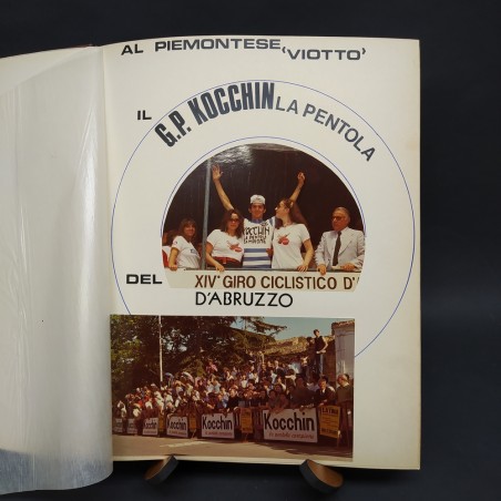 Album con 45 foto del XIV giro ciclistico d'Abruzzo 1981, foto Silvano Rodella