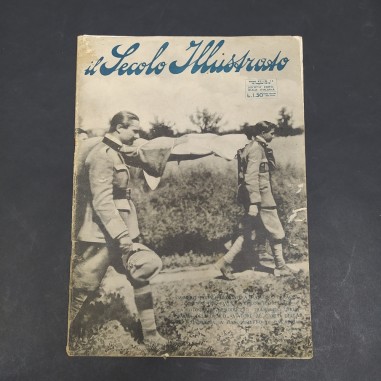 Numero speciale della rivista Il secolo illustrato dedicato a Baracca, 1918