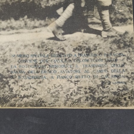 Numero speciale della rivista Il secolo illustrato dedicato a Baracca, 1918