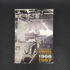Pubblicazione Industria automobilistica italiana 1966-1967, Anfia. Macchie