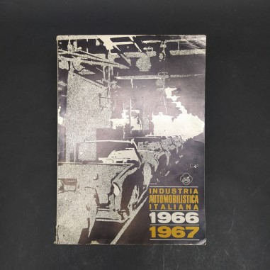Pubblicazione Industria automobilistica italiana 1966-1967, Anfia. Macchie