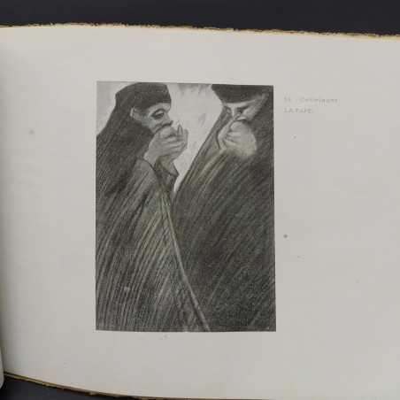 Raccolta di stampe di disegni di Francesco Nonni "Cellelager" 1917-1918