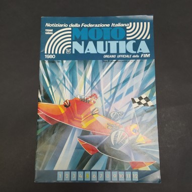 Rivista Notiziario della federazione italiana Moto nautica num.5, 1980