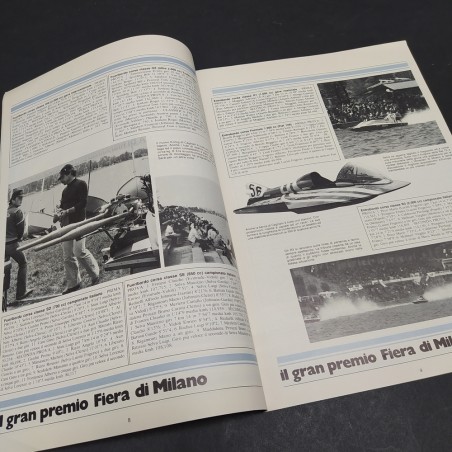 Rivista Notiziario della federazione italiana Moto nautica num.5, 1980