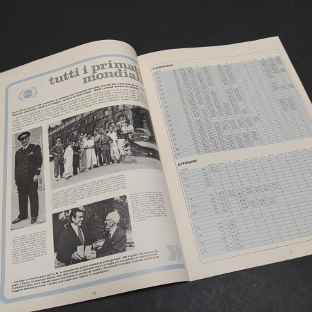 Rivista Notiziario della federazione italiana Moto nautica num.5, 1980