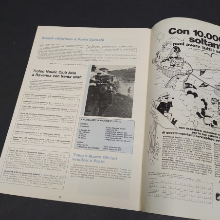 Rivista Notiziario della federazione italiana Moto nautica num.5, 1980