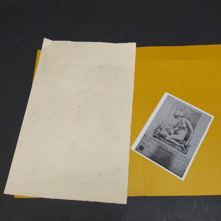 Bozzetto disegno a carboncino per la XX esposizione triennale d'arte di Modena
