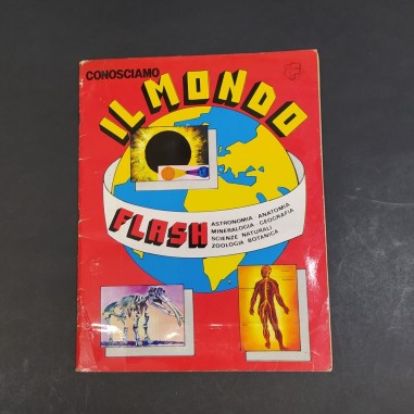 Album di figurine Conosciamo Il mondo, Mondo Flash completato, 1981