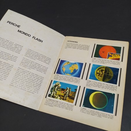 Album di figurine Conosciamo Il mondo, Mondo Flash completato, 1981