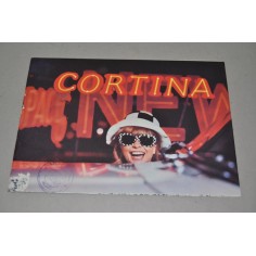 PROSPEKT DEPLIANT BROCHURE FORD CORTINA 8 PAGINE ITALIANO - OTTIMO