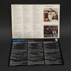 Lotto di 2 cataloghi di automobili Maserati Merak/SS e Quattro porte II. Aloni 2