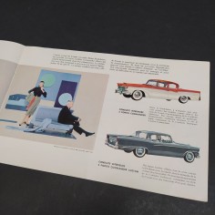 Catalogo delle vetture Studebaker in lingua francese, anni '50. Ingrigimento 2