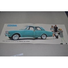 PROSPEKT DEPLIANT BROCHURE FORD CORTINA 8 PAGINE ITALIANO - OTTIMO 2