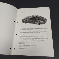 Manuale Service e informazioni tecniche vetture Porsche 911 Carrera 2/4 del 1993 2