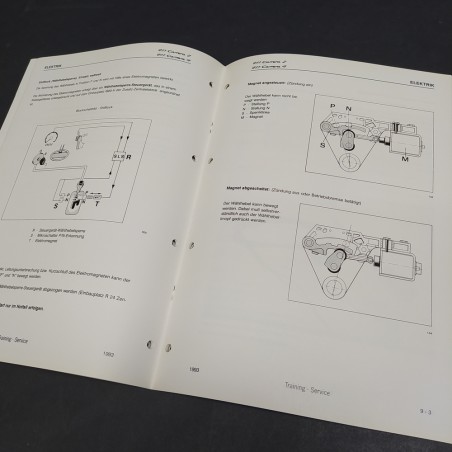 Manuale Service e informazioni tecniche vetture Porsche 911 Carrera 2/4 del 1993