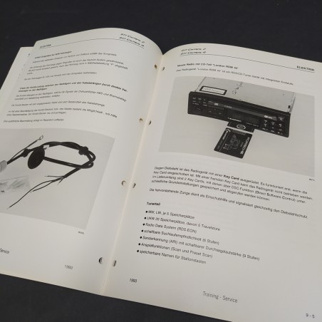 Manuale Service e informazioni tecniche vetture Porsche 911 Carrera 2/4 del 1993