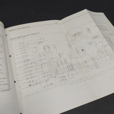 Manuale Service Schema di controllo DME vetture Porsche 944S del 1987