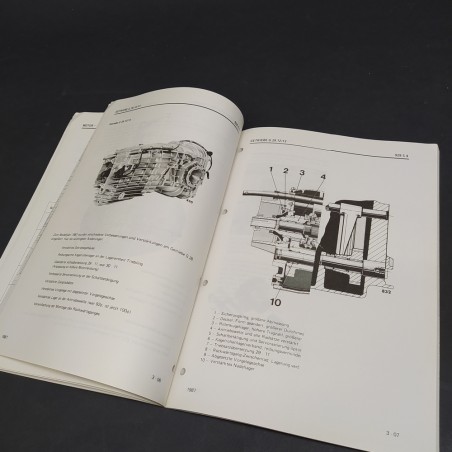 Manuale Service e informazioni tecniche vetture Porsche 928 S4 del 1987