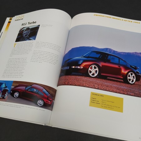 Catalogo del museo Porsche di Stoccarda in inglese, copertina rigida, 160 pagine