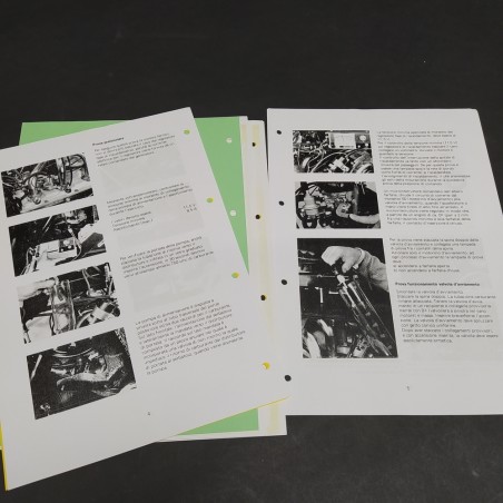 Manuale Informazioni e Servizio alla clientela vetture Porsche 911T modello 73