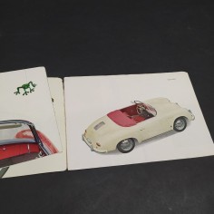 Catalogo delle vetture Porsche in tedesco. Pagine staccate e strappi 2