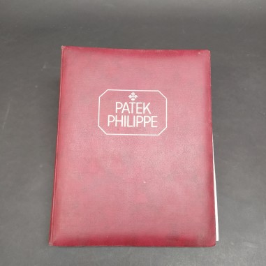 Catalogo di orologi Patek Philippe per rivenditore con lettere, listini, foto