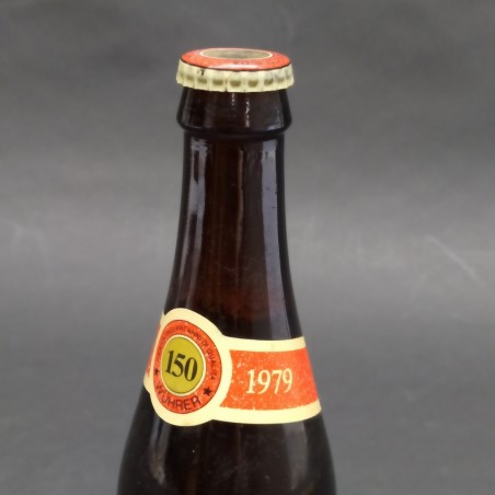 Birra Wuhrer Brescia doppio malto per i 150, 1979, 33 cl., Gran diploma