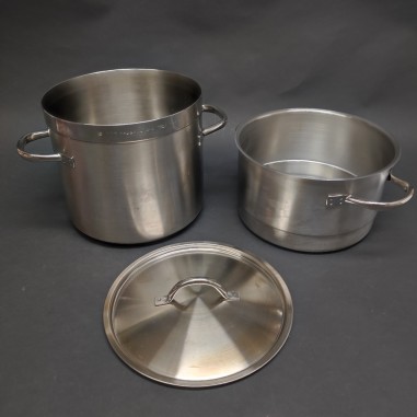 Paderno set vaporiere d. 24 cm cestello pentola e coperchio serie 1100