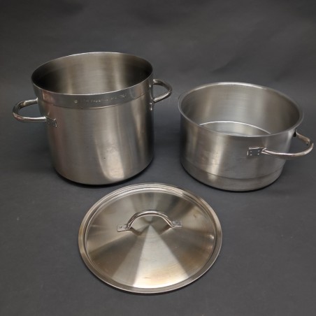 Paderno set vaporiere d. 24 cm cestello pentola e coperchio serie 1100
