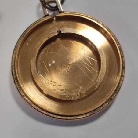 Orologio da taschino Tanivann cassa placcata oro