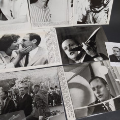 Lotto di 8 foto astronauta Armstrong 1966/69 2