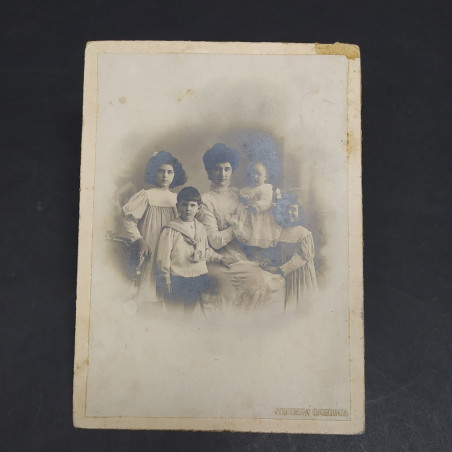 Foto Regina Elena figli Jolanda, Giovanni, Mafalda, Umberto