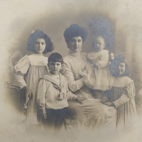 Foto Regina Elena figli Jolanda, Giovanni, Mafalda, Umberto