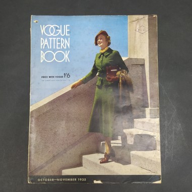 Rivista Vogue Ottobre Novembre 1935 foro angolare
