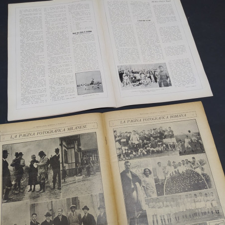 Lotto di 2 riviste Propaganda sportiva di Ali e Motori 1923