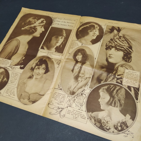Rivista Mid Week Pictorial n° 23 August 5 1920 - Babe Ruth