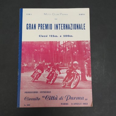 Programma G/P internazionale Parma 6 Aprile 1953