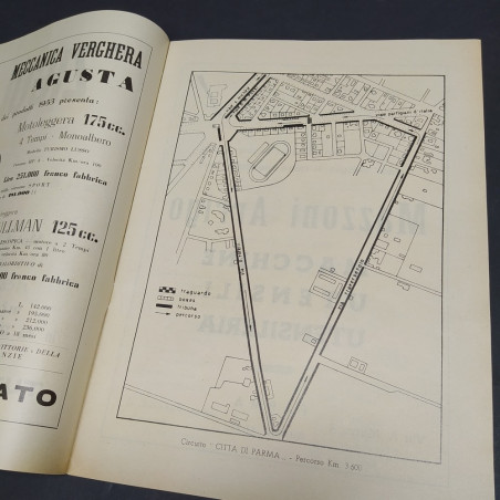 Programma G/P internazionale Parma 6 Aprile 1953