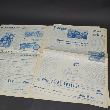 Rivista Il centauro in onore di Masetti 1952 numero unico