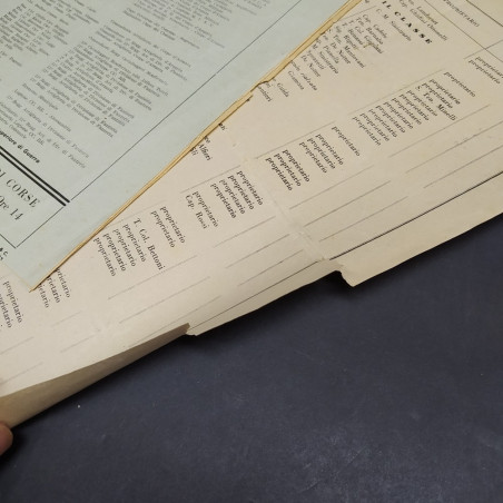 Lotto di due programmi di concorsi ippici anni 1939 a 1940