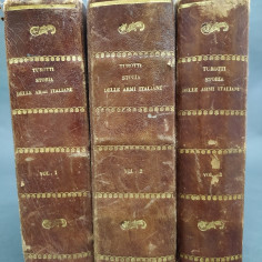 Storia dell' armi italiane dal 1796 al 1814 Felice Turotti - 3 volumi 2