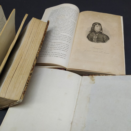 Storia dell' armi italiane dal 1796 al 1814 Felice Turotti - 3 volumi