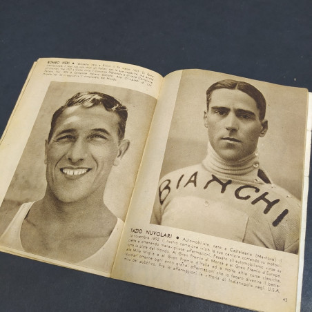 Volumetto Prontuario Campioni dello sport anno1942
