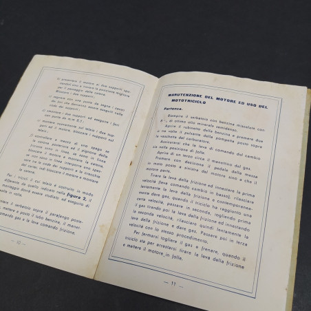Libretto uso e istruzion motoleggera i Artido 75 T - discreto
