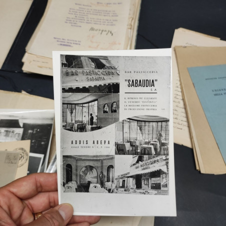 Documenti e lettere del giornalista Bertazzoni degli anni '40/'50 in Somalia