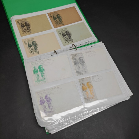 Lotto di 270 cartoline e foto dell'Accademia Militare di Modena, inizi del '900